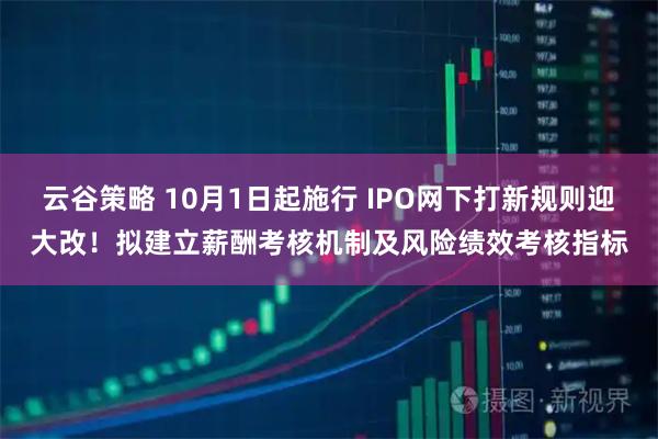 云谷策略 10月1日起施行 IPO网下打新规则迎大改！拟建立薪酬考核机制及风险绩效考核指标