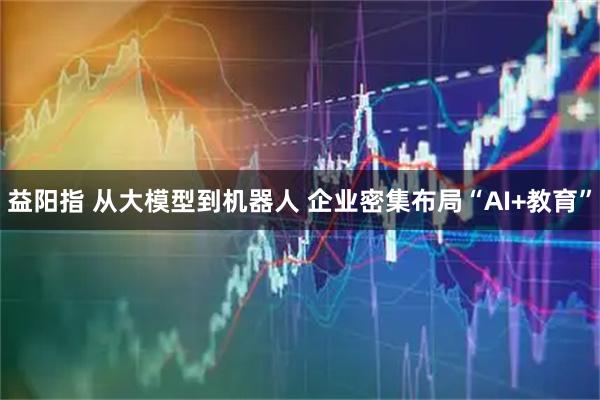 益阳指 从大模型到机器人 企业密集布局“AI+教育”