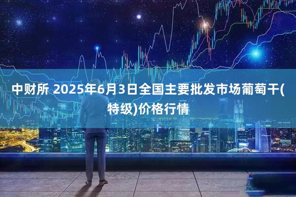 中财所 2025年6月3日全国主要批发市场葡萄干(特级)价格行情